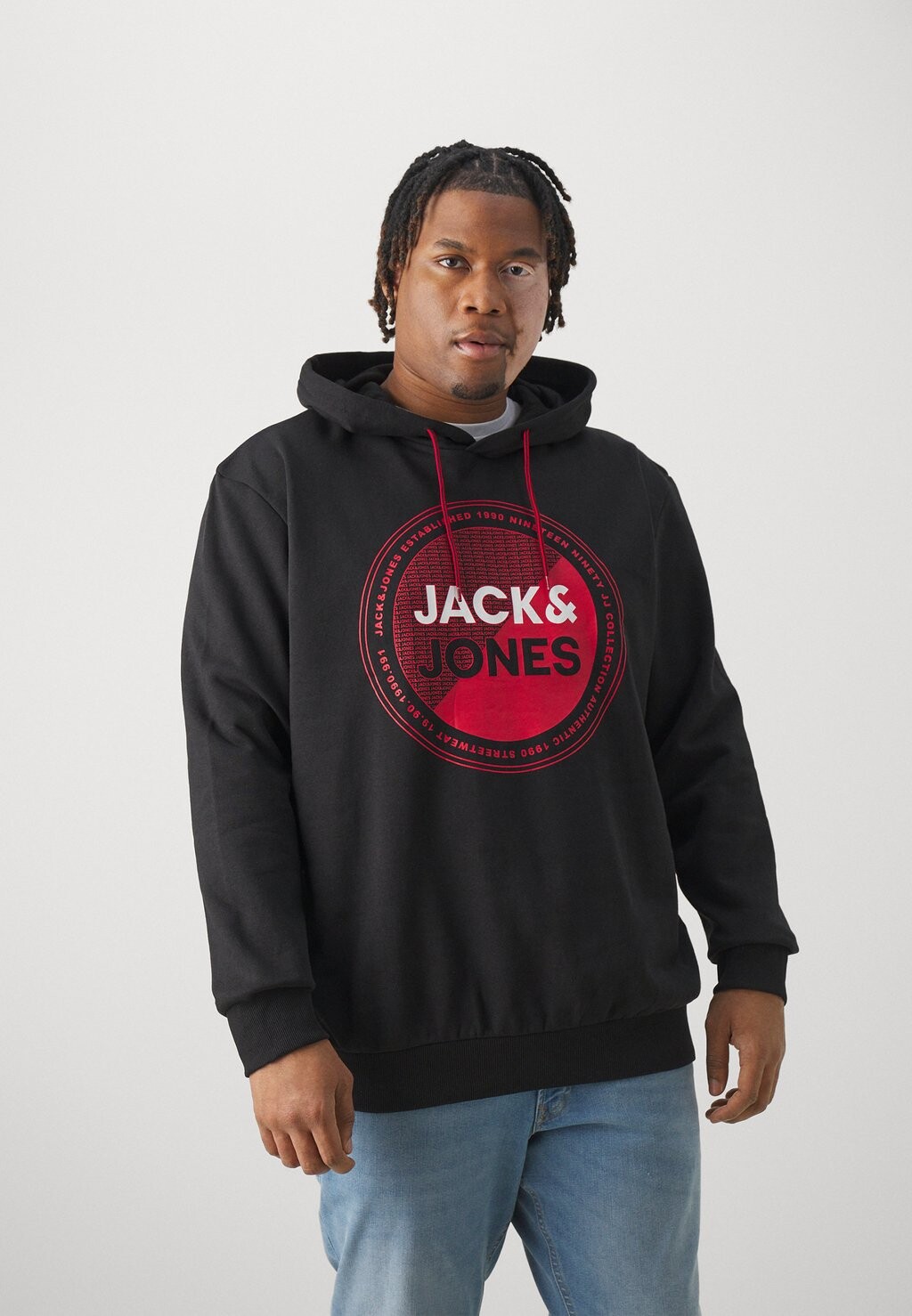 

Толстовка JJLOYD HOOD Jack & Jones, цвет black