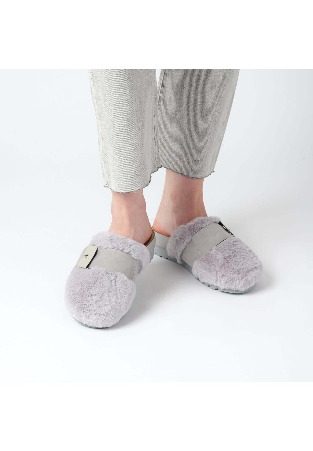 

Тапочки Scholl Slipper Alaska Scholl, цвет grey