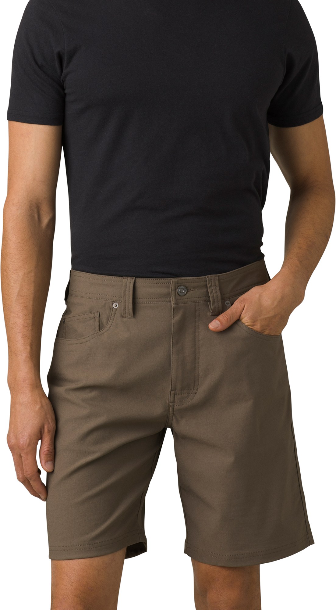 Шорты Brion II — мужские, внутренний шов 11 дюймов prAna, коричневый шорты prana station shorts цвет sorrel