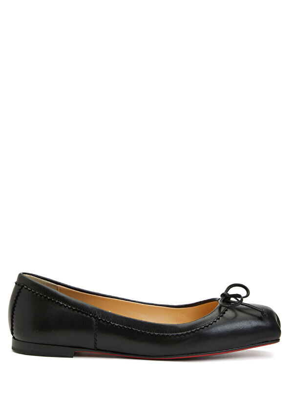 

Кожаные балетки Mamadrague Christian Louboutin, черный