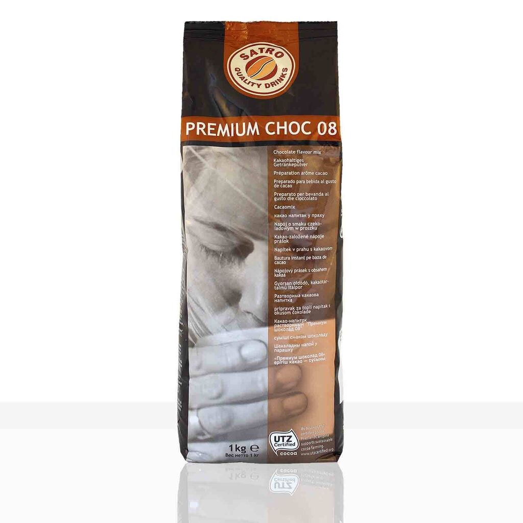 

Satro Premium Choc 08 какао 1кг, какао-порошок 14%