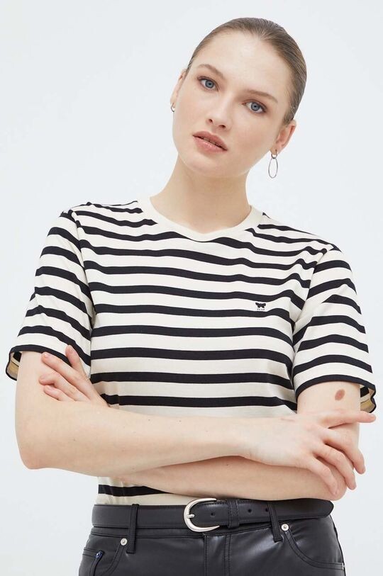 

Хлопковая футболка Weekend Max Mara, черный