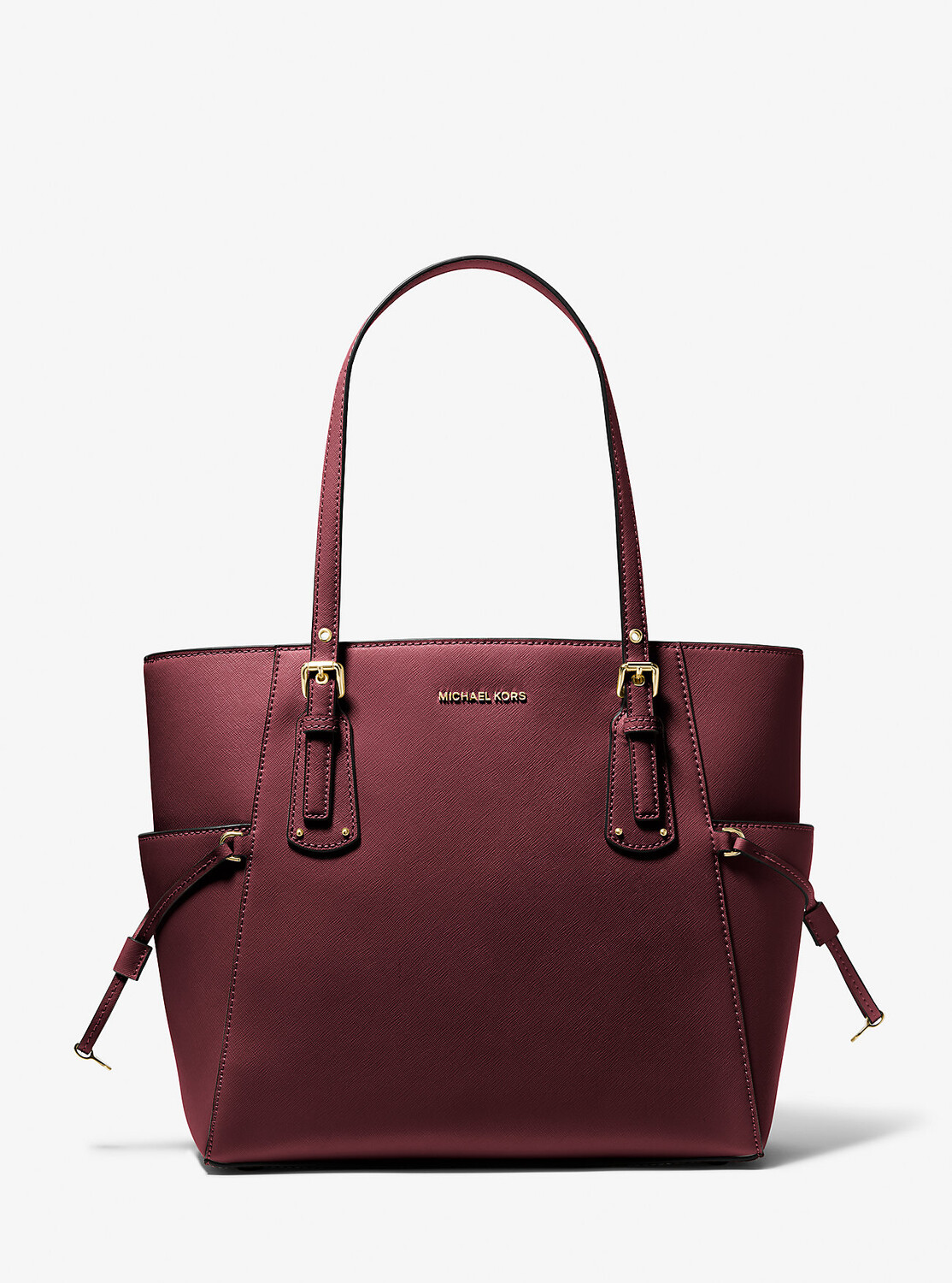 

Маленькая большая сумка Voyager из сафьяновой кожи Michael Kors