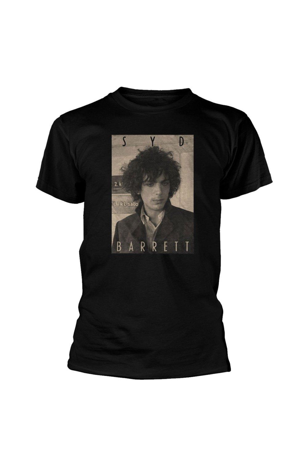 цена Хлопковая футболка сепия Syd Barrett, черный