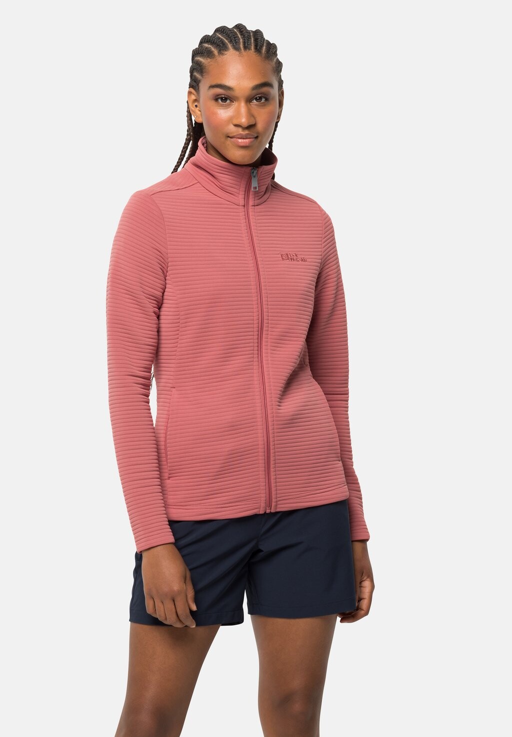 

Флисовая куртка MODESTO Jack Wolfskin, цвет faded rose