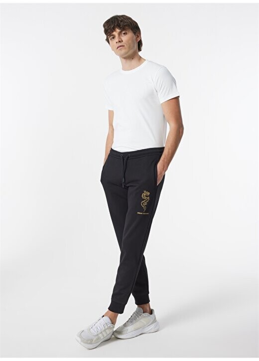 

Нормальные черные мужские спортивные штаны 3DZPDG ZJ4XZ 1200 Armani Exchange, черный