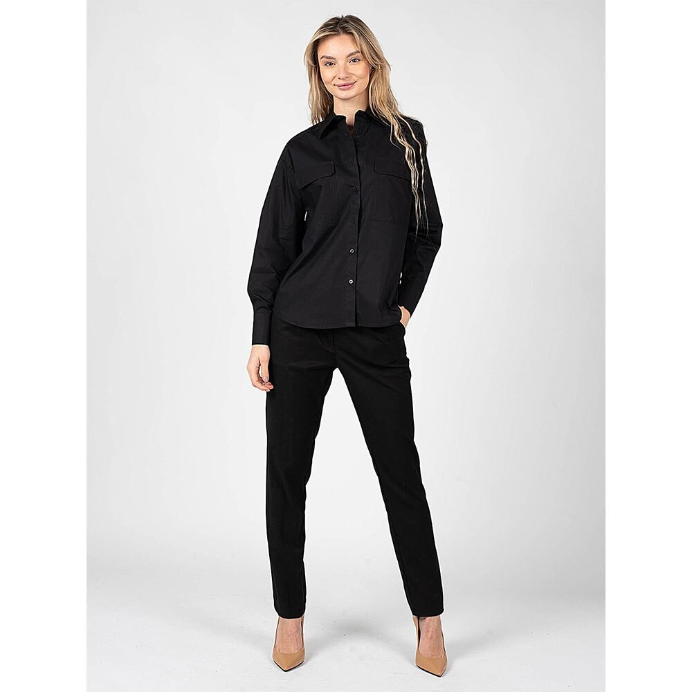 

Рубашка Silvian Heach Loose Fit, черный