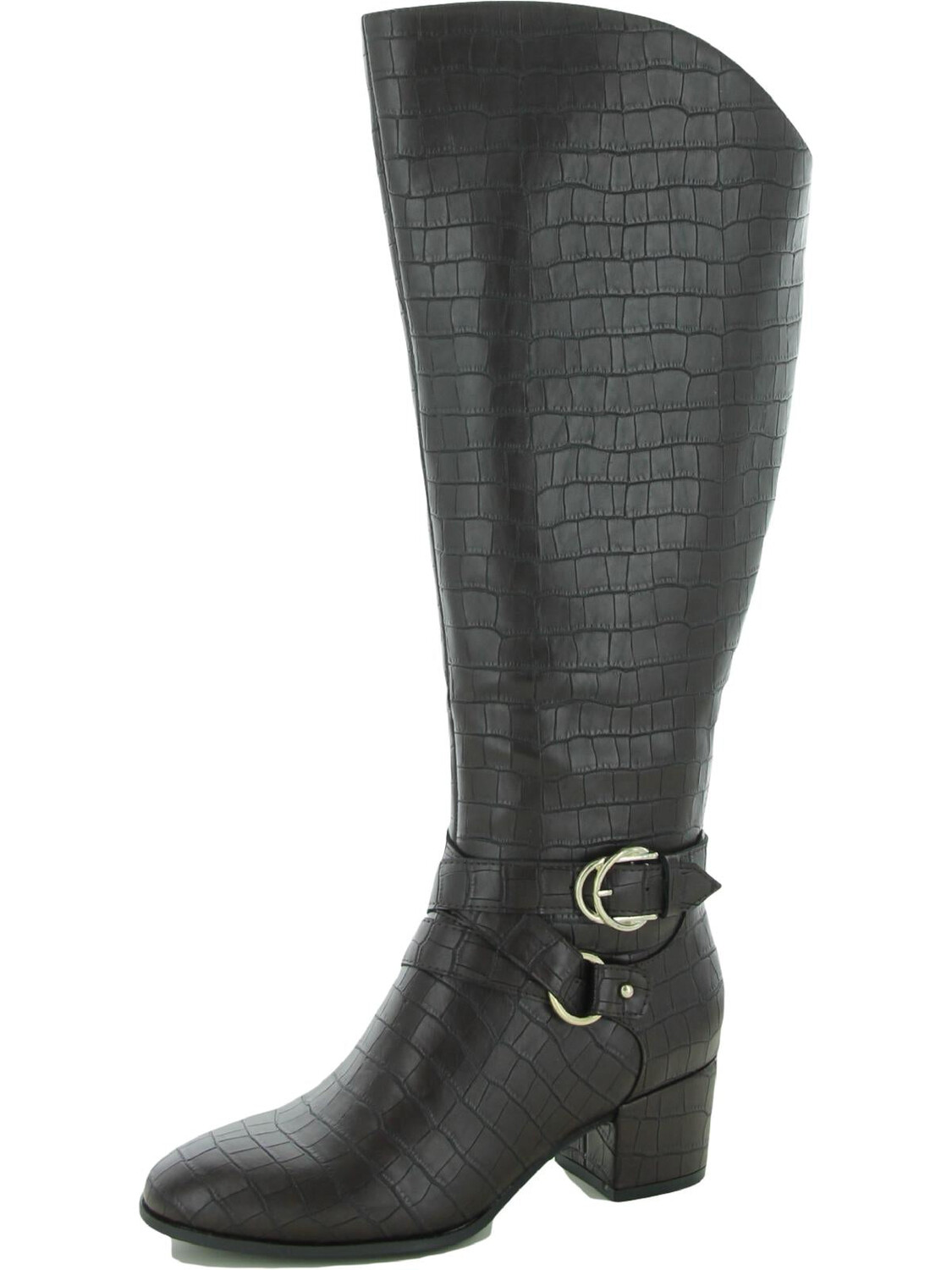 

Женские широкие сапоги до колена из искусственной кожи Oakley LifeStride, цвет Dkchoc Gtrwc