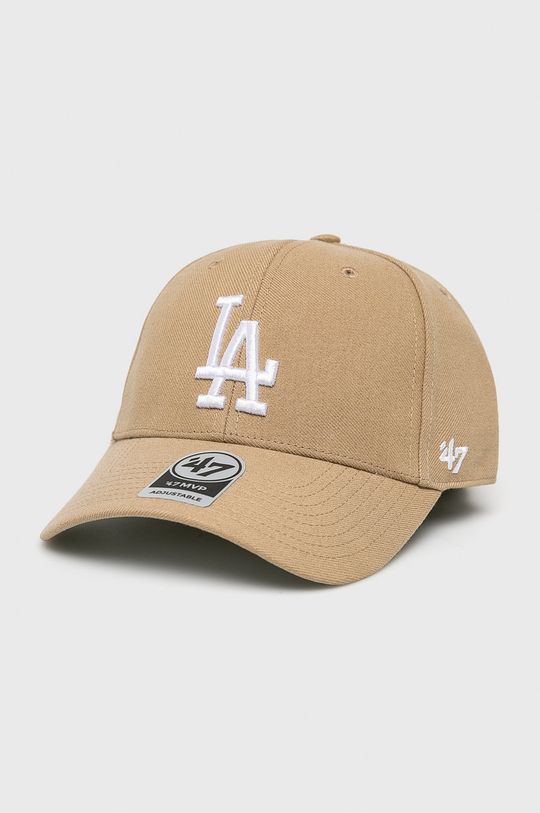 Кепка MLB Los Angeles Dodgers 47brand, бежевый