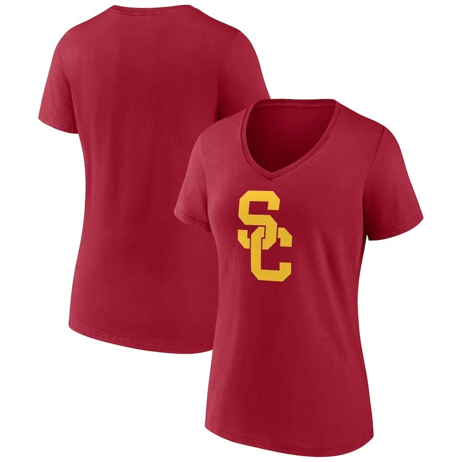 

Футболка с длинным рукавом Fanatics Branded Usc Trojans, кардинал