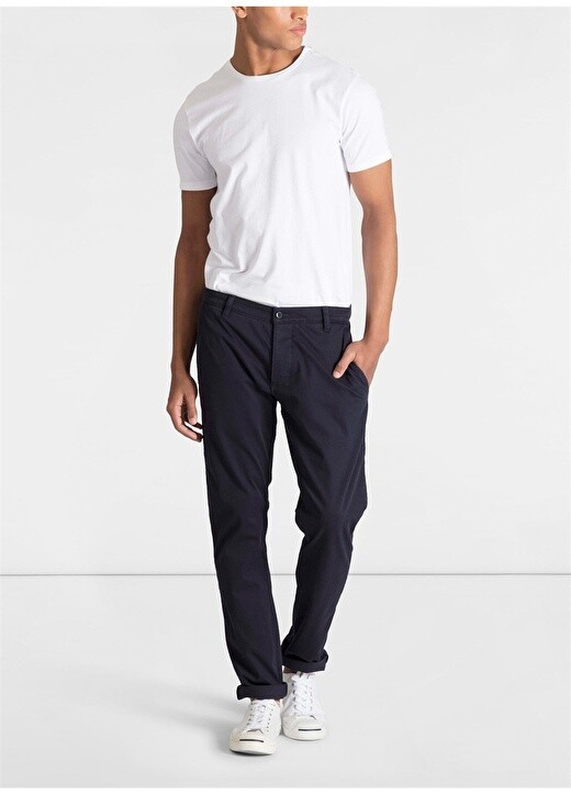 

Синие мужские брюки Skinny с нормальной талией и узкими штанинами Dockers, Синий