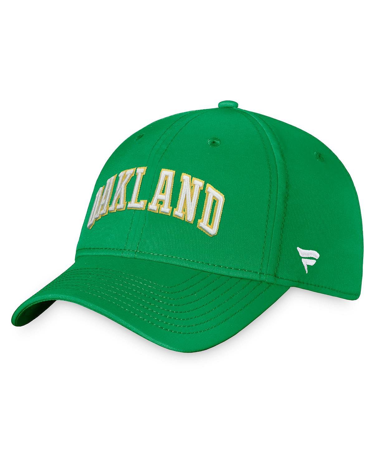 

Мужская фирменная кепка Kelly Green Oakland Athletics Cooperstown Core Flex. Fanatics