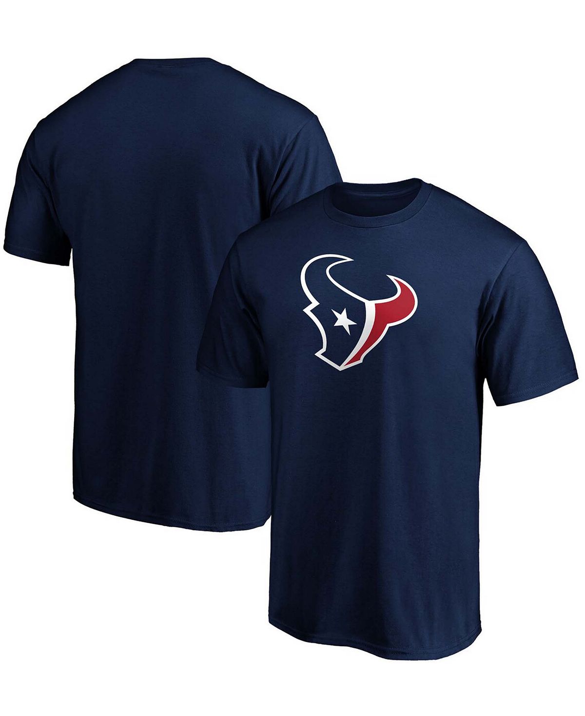 Мужская темно-синяя футболка с логотипом Houston Texans Big and Tall Primary Team Fanatics