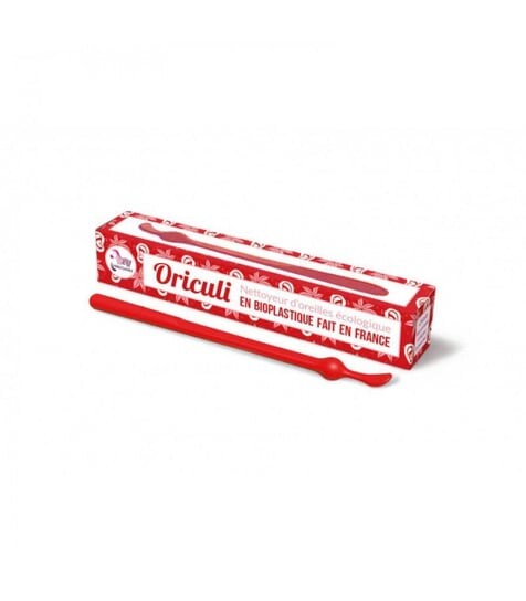 

Стик для чистки ушей Oriculi RED, биопластик, 1 шт, производитель Lamazuna