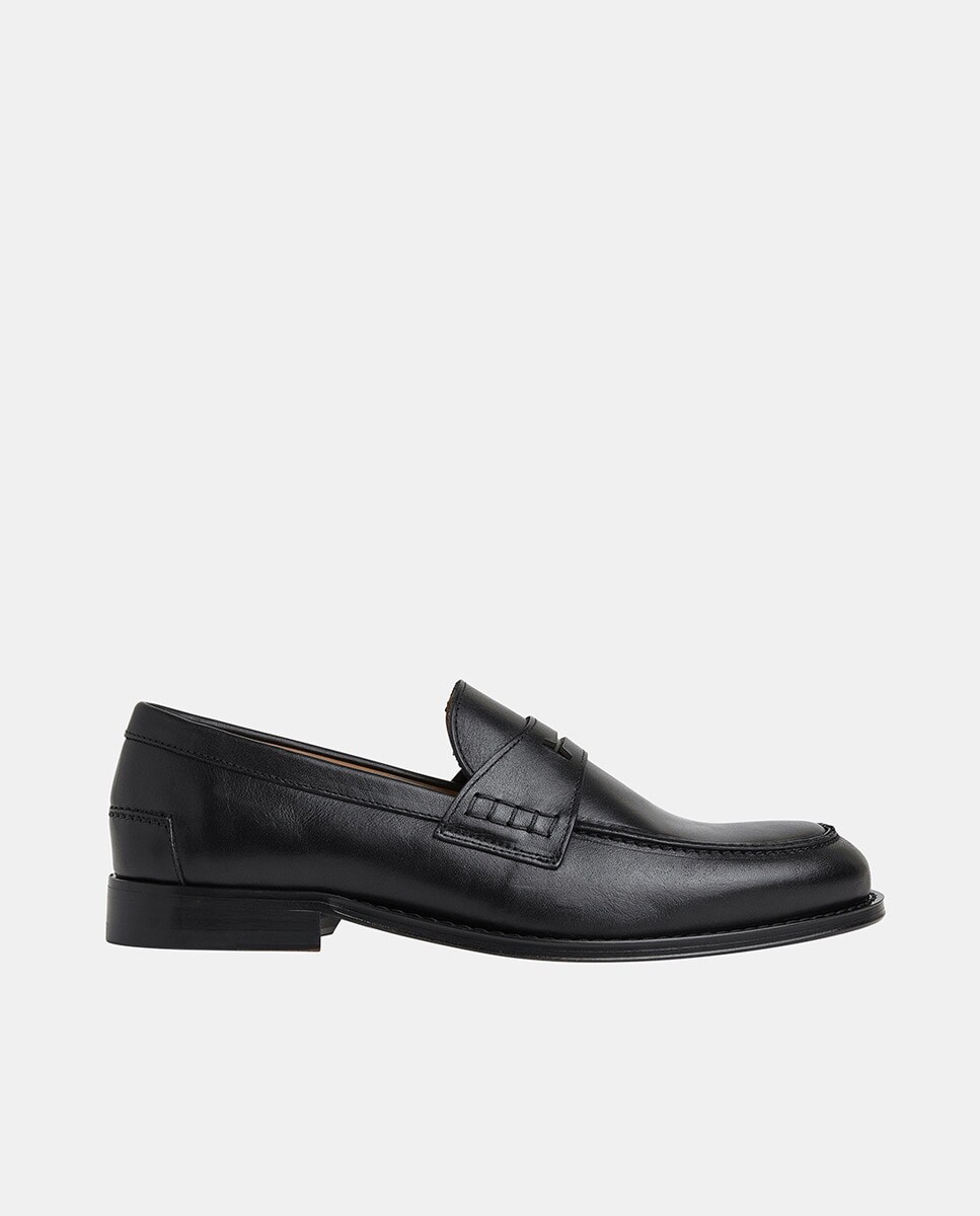 

Мужские кожаные лоферы Harry Loafer с маской Hackett, черный