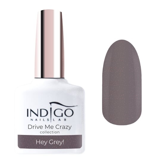 

Гибридный лак для ногтей индиго «Эй, серый!» 7 мл, Indigo Nails Lab