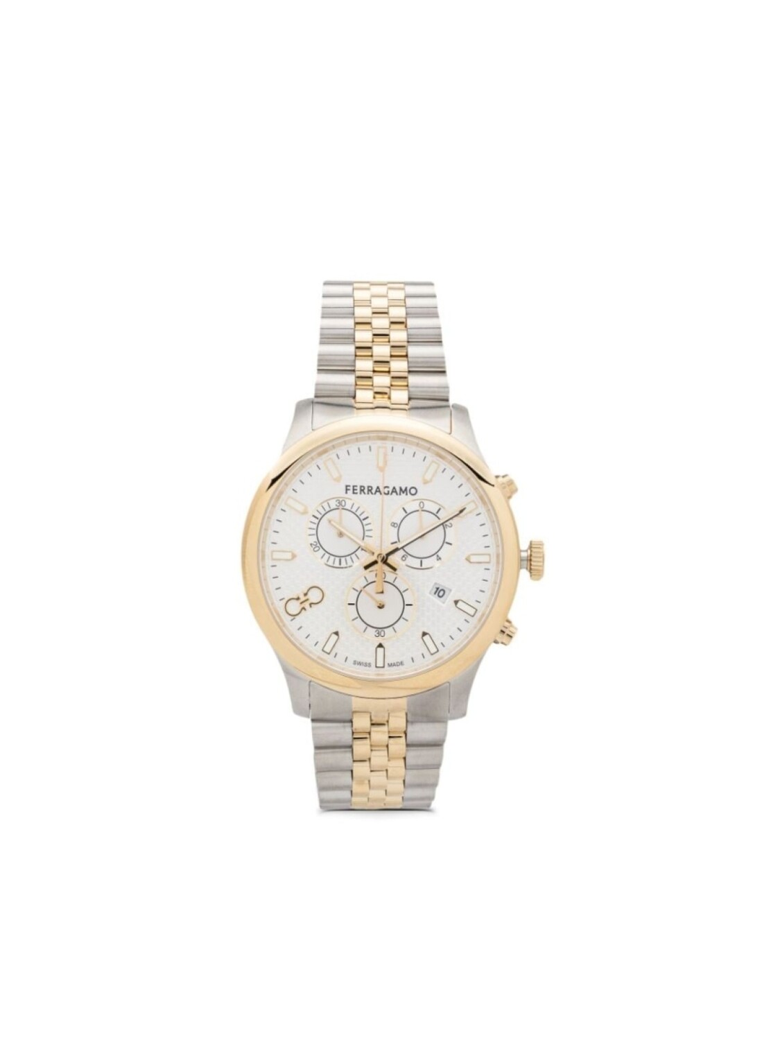

Ferragamo наручные часы Duo Chrono 42 мм, белый