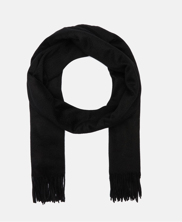 Кашемировый шарф , черный Colombo