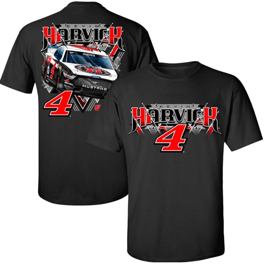 

Футболка с коротким рукавом Stewart-Haas Racing Team Collection Kevin Harvick, черный