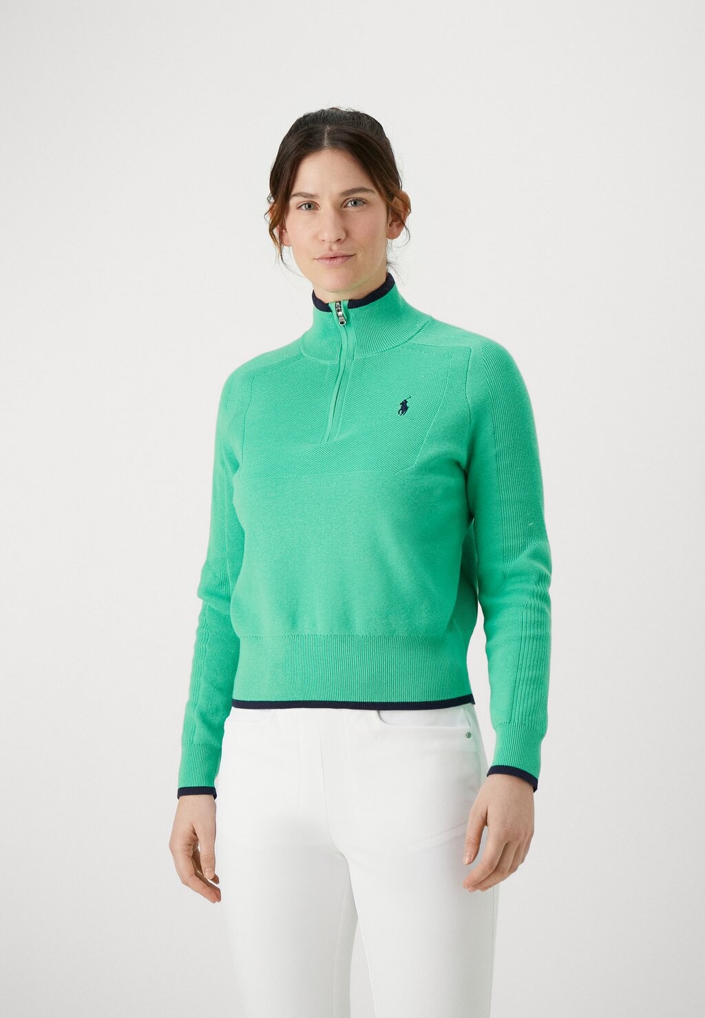 

Свитер Long Sleeve Polo Ralph Lauren, цвет course green