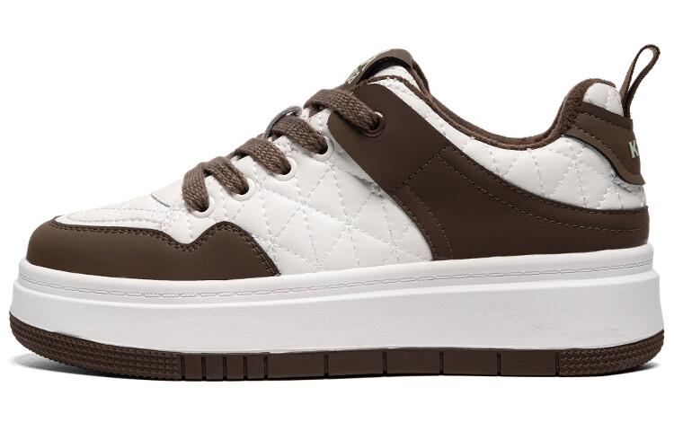 

Кроссовки Kappa Skateboarding Shoes Women's Low-top Brown, коричневый