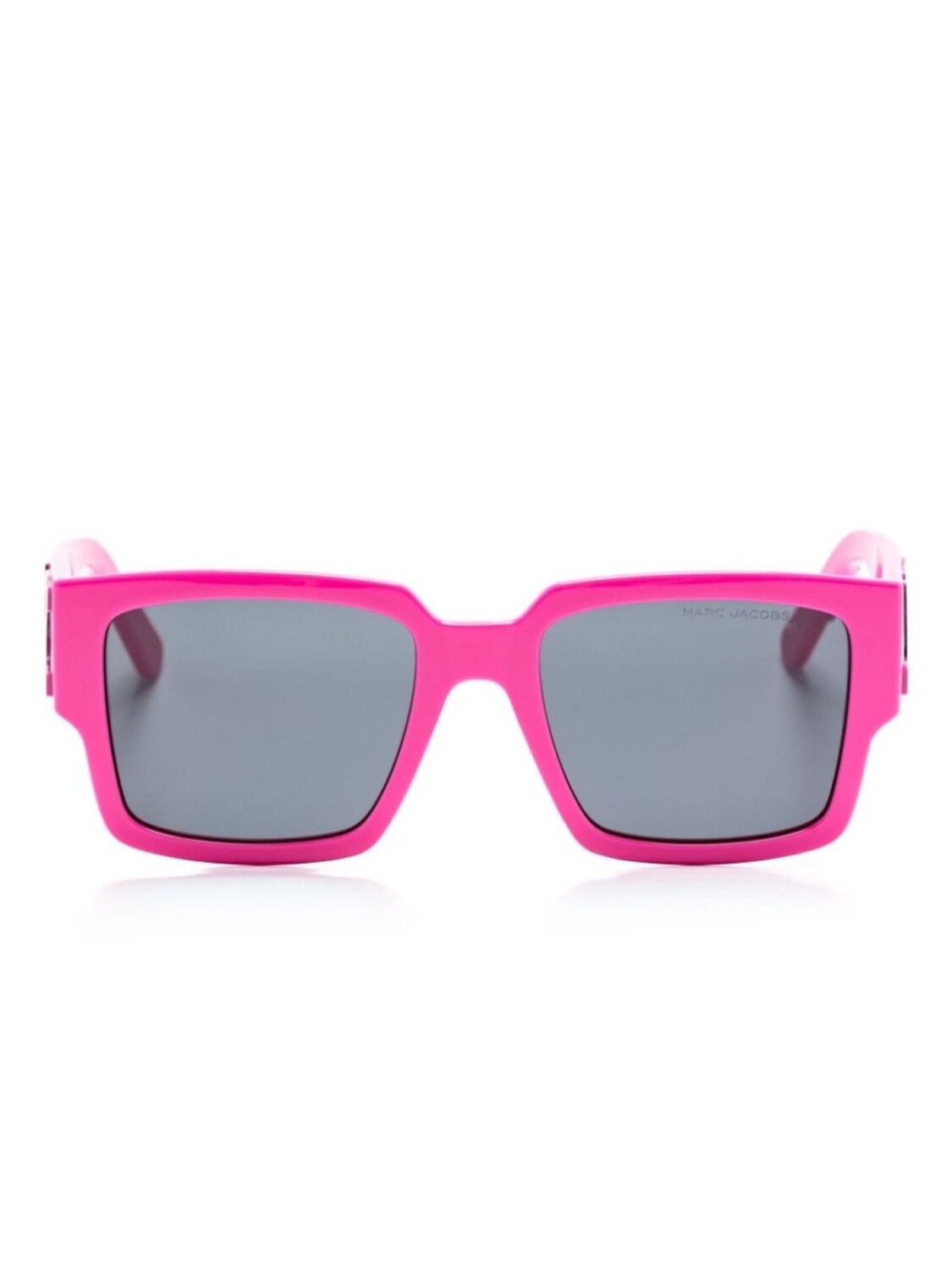 

Marc Jacobs Eyewear солнцезащитные очки в квадратной оправе с логотипом, розовый