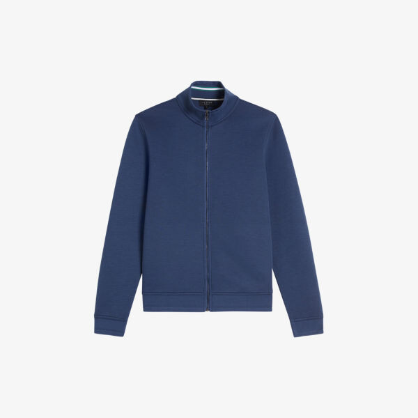 

Толстовка из хлопкового джерси на молнии Ted Baker, синий