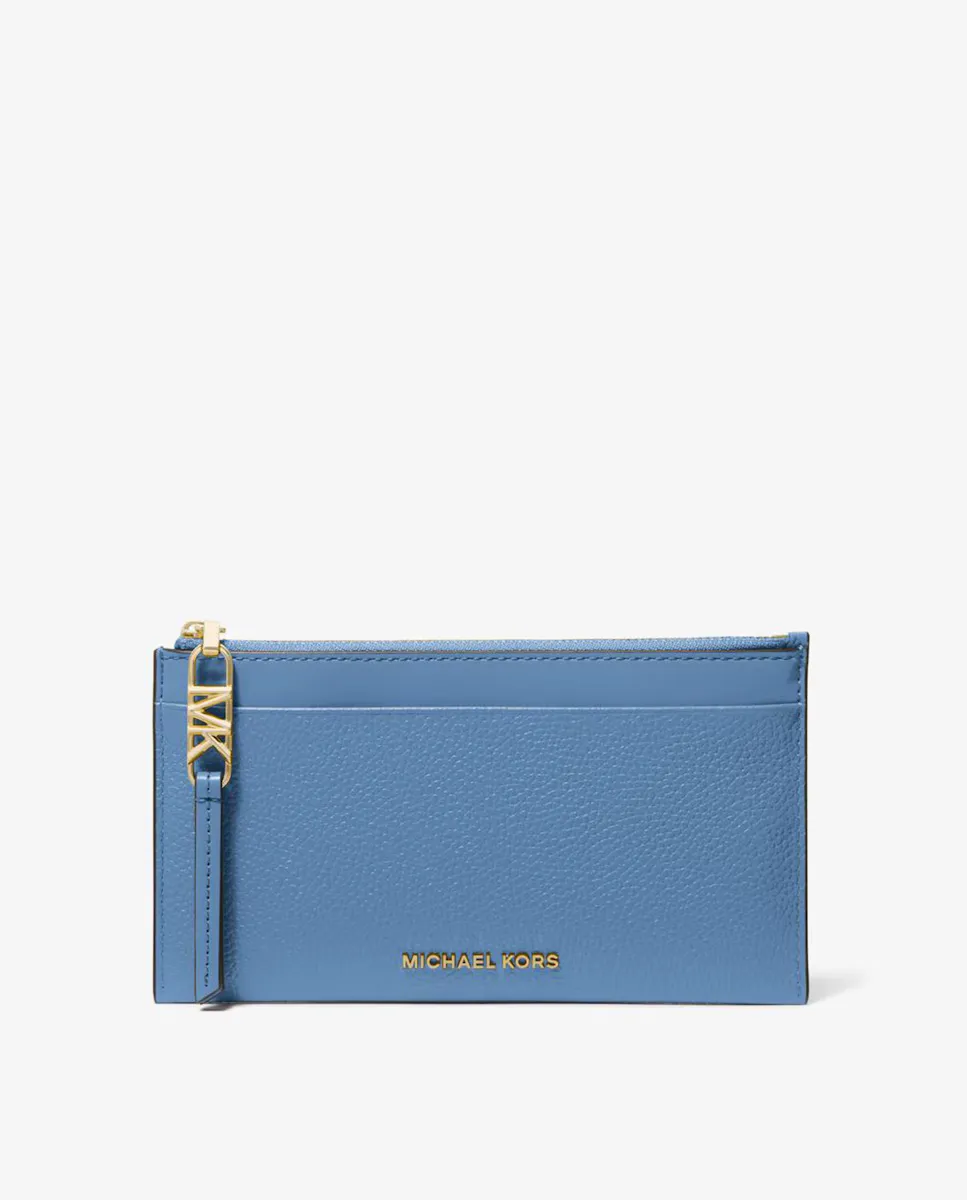 

Женская визитница из зерненой кожи Michael Michael Kors, синий