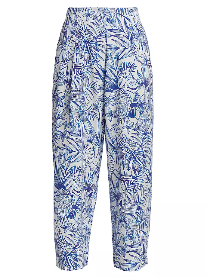 

Рубашка с принтом Toile Bird Rosetta Getty, белый