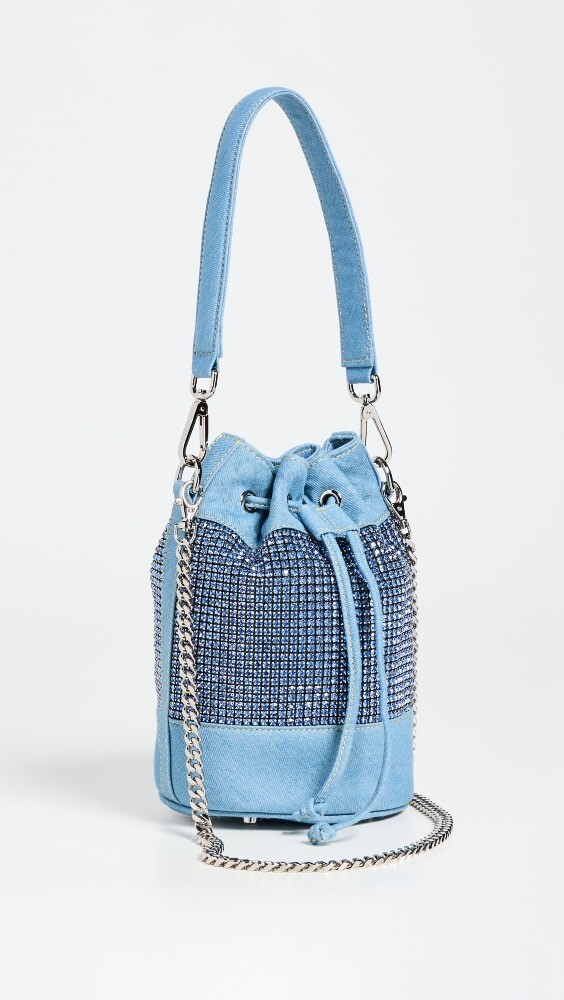 

Сумка BruceGlen Blue Denim With Blue Crystals, синий