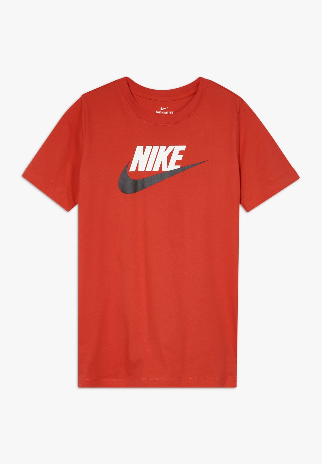 цена Футболка с принтом Tee Futura Icon Unisex Nike, цвет university red/black