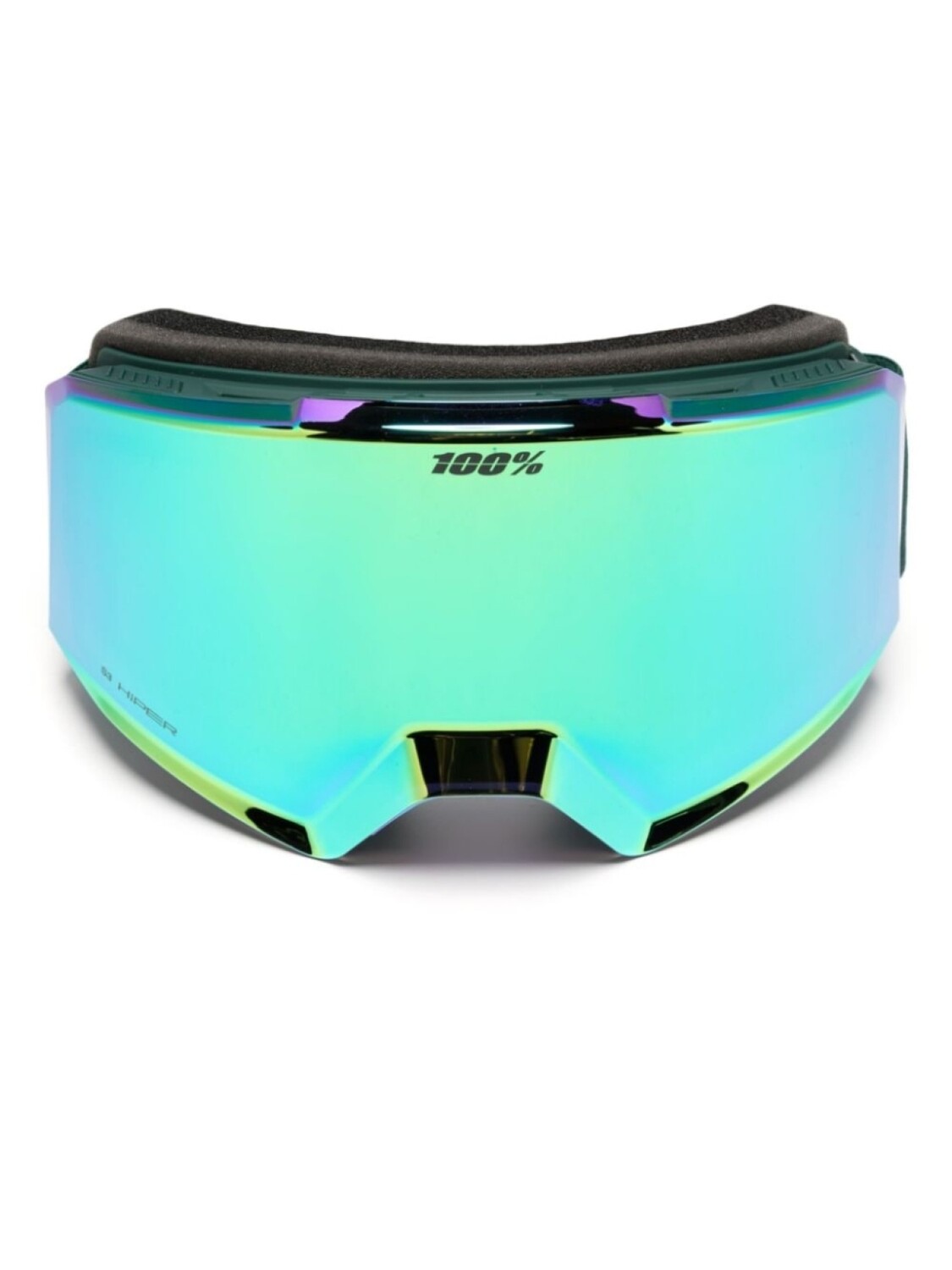 

100% Eyewear лыжная маска Norg с зеркальными линзами, зеленый