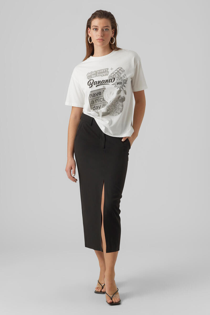 

Юбка миди Vero Moda, черный