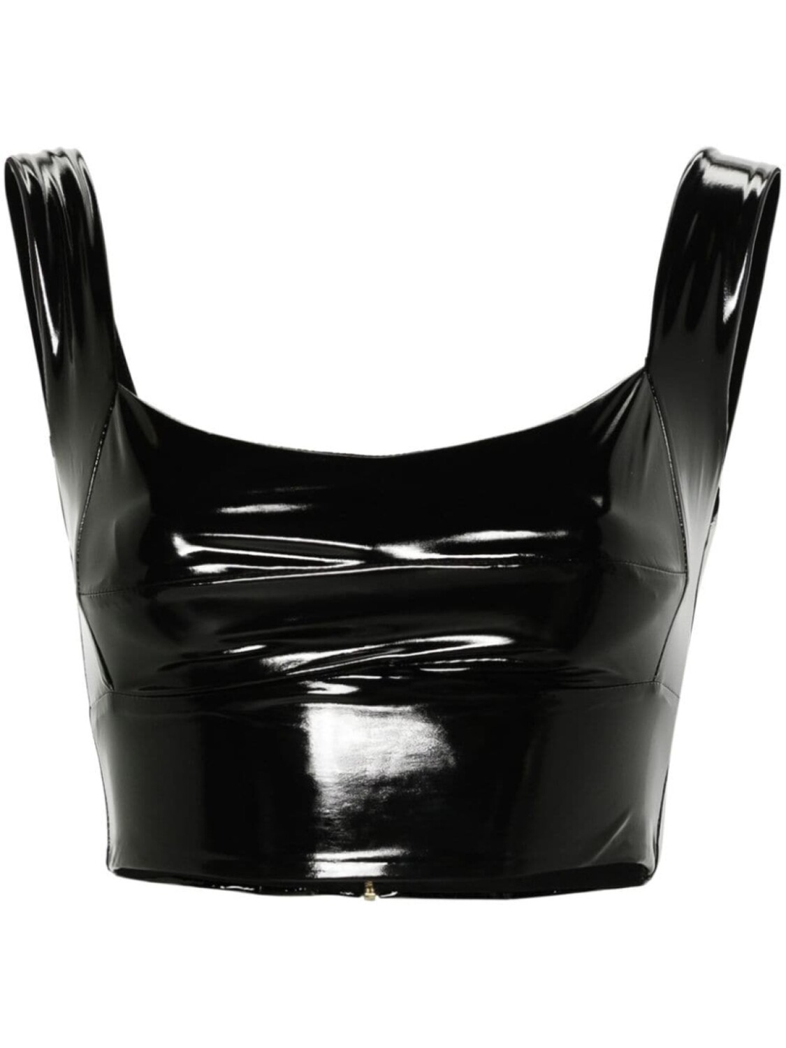

Atu Body Couture блестящий укороченный топ, черный