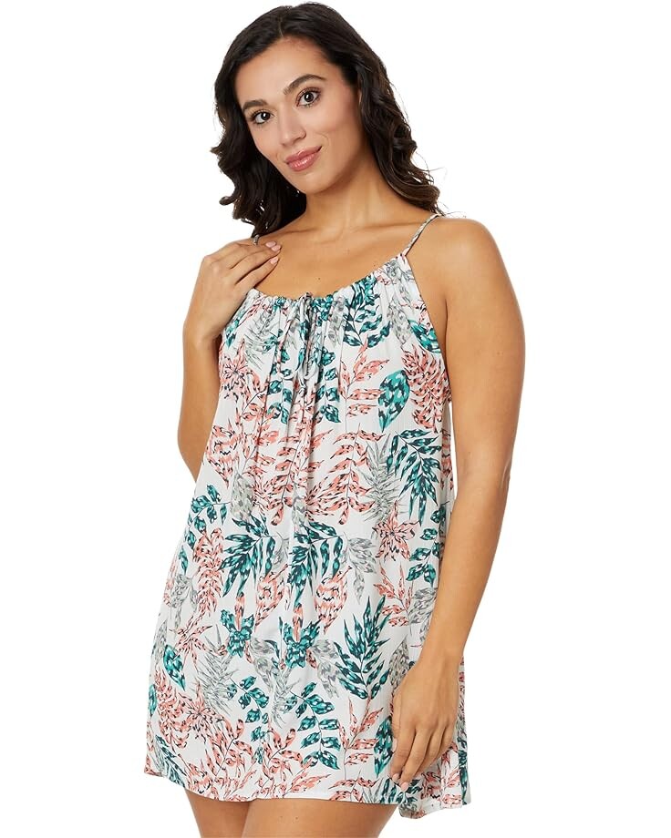 

Платье Salty Crew Shorebreak Dress, цвет White Tropic