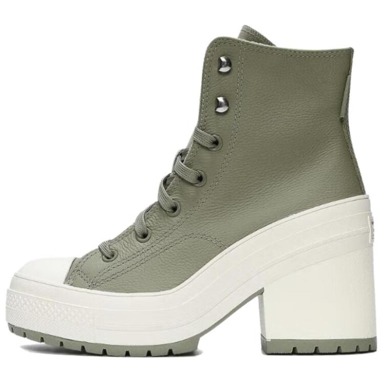 

Кроссовки Chuck 70 De Luxe Heel Platform High 'Water Repellent - Light Field Surplus' Converse, зеленый