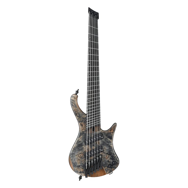 Басс гитара Ibanez Bass Workshop EHB1506MS 6-String Multiscale Headless Bass Guitar - Black Ice Flat