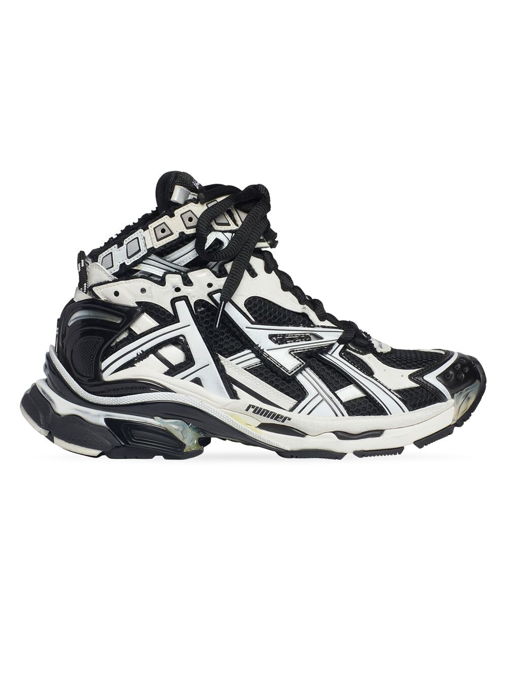 

Высокие кроссовки Runner Balenciaga, белый