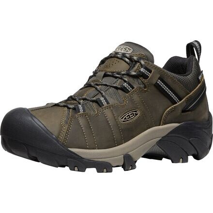 

Водонепроницаемые походные туфли Targhee ll мужские KEEN, цвет Dark Olive/Plaza Taupe