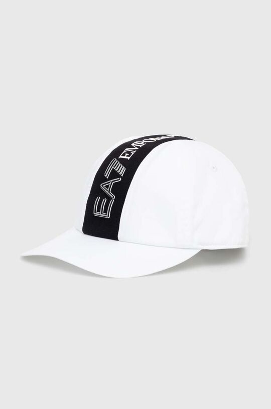 

Хлопковая бейсболка EA7 Emporio Armani, белый