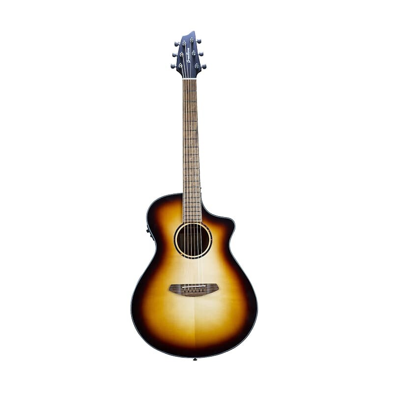 

Акустическая гитара Breedlove Discovery S Concert Edgeburst CE European Spruce African Mahogany Soft Cutaway 6-String Acoustic Electric Guitar with Slim Neck and Pinless Bridge