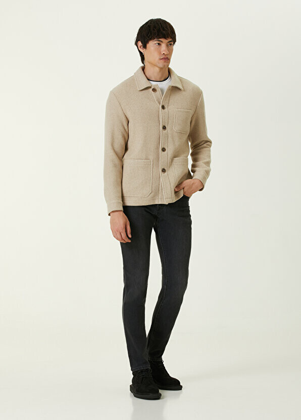 

Темно-серые джинсовые брюки Corneliani, Серый