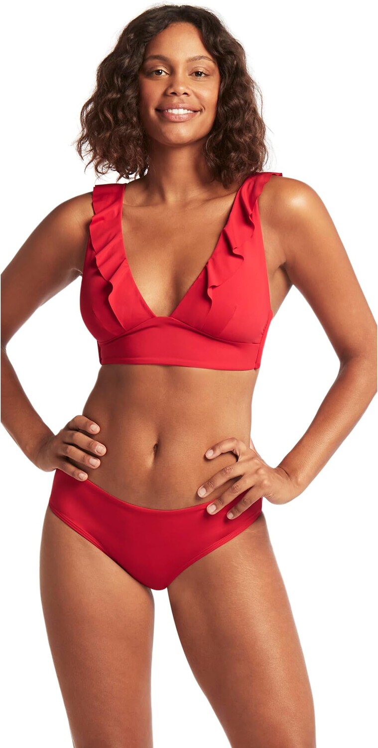 

Брюки бикини Essentials Regular SEA LEVEL SWIM, красный