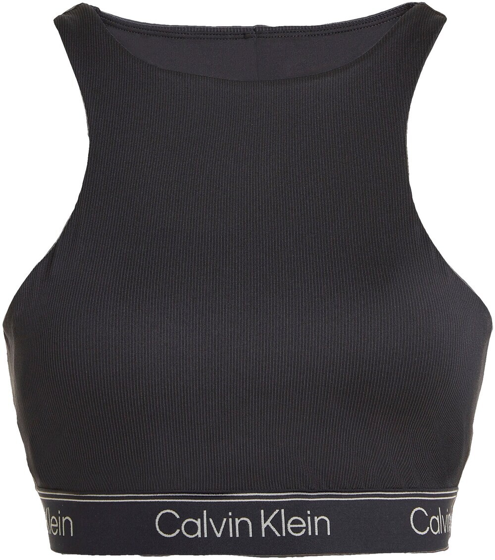 

Спортивный бюстгальтер без косточек Calvin Klein, черный