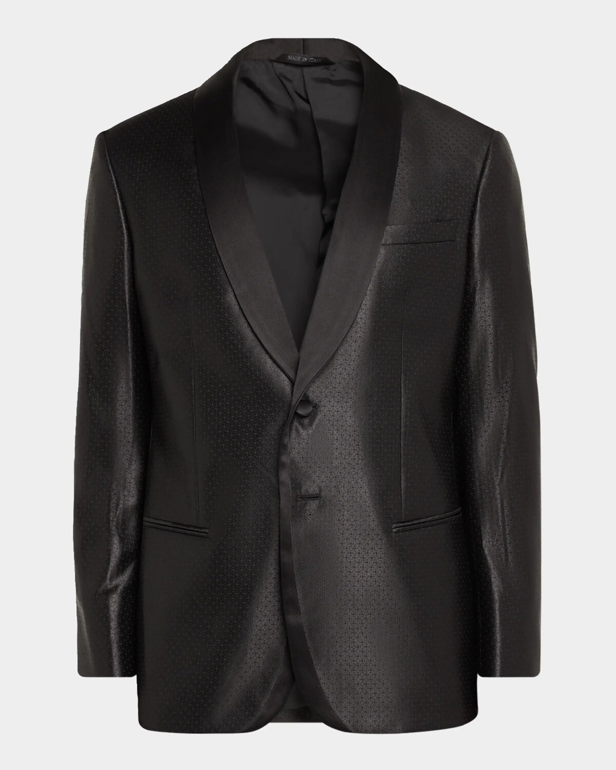 

Мужской смокинг Soho с шалью и лацканами Giorgio Armani, черный