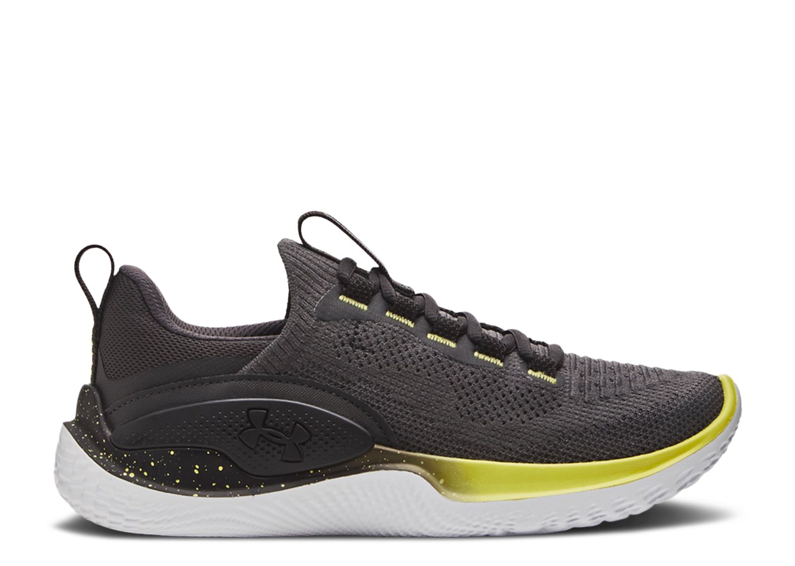 

Кроссовки Under Armour Wmns Flow Dynamic 'Jet Grey Lime Yellow', серый