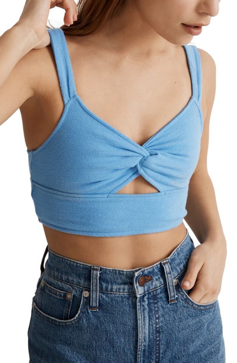 

Майка с вырезом и узлом спереди MADEWELL