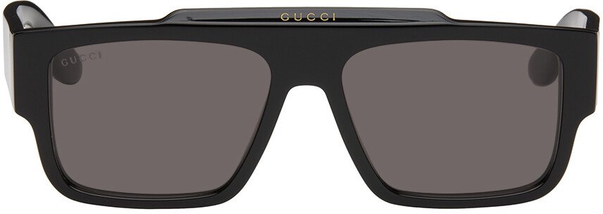 

Черные квадратные солнцезащитные очки Gucci