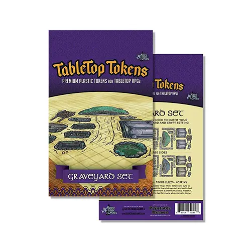 

Ролевая игра Geek Tank Games Tabletop Tokens: Graveyard Set
