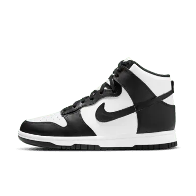 

Кроссовки Nike Dunk High, цвет White/University Red/Black